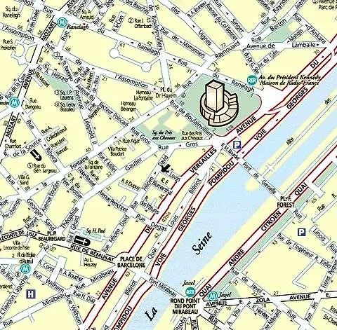 Auteuil Tour Eiffel Hotel