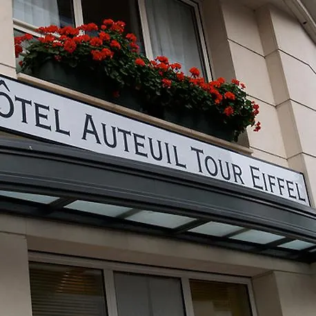 Auteuil Tour Eiffel Hotel Paříž